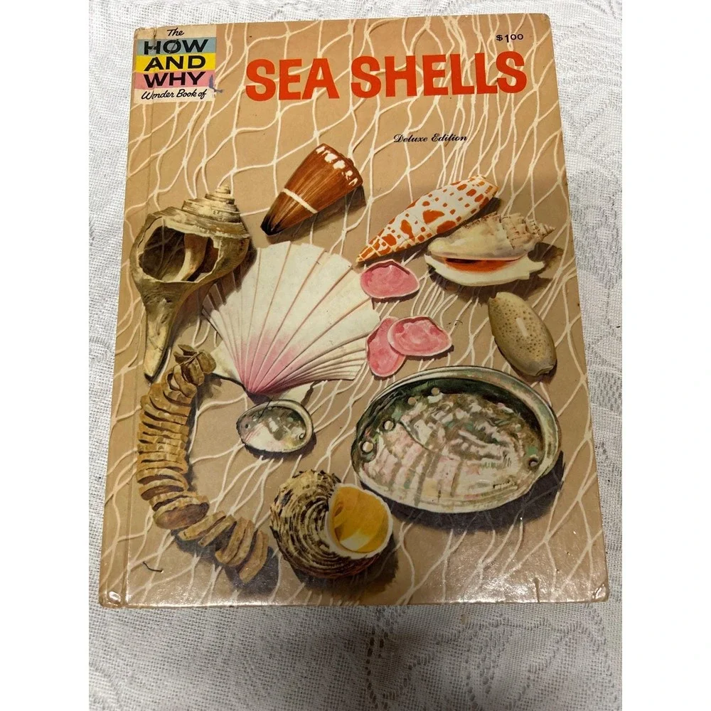 Vintage‎ How and Why Wonder Books Lot of 3 Sea Shells North America Lost Cities